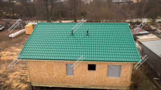 Дом в КП Колонтаево Клаб одноэтажный 100 м² из СИП панелей | фото, отзывы, цена