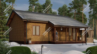 Домокомплект 98,2 м² в д. Негомож из СИП панелей | фото, отзывы, цена