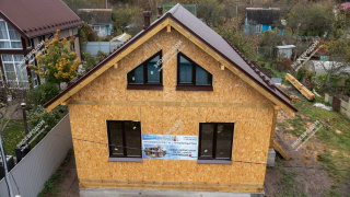 Дом в СНТ Скала Протвино одноэтажный 91,8 м² из СИП панелей | фото, отзывы, цена