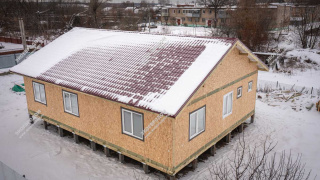 Дом в селе Речицы одноэтажный 145,2 м² из СИП панелей | фото, отзывы, цена