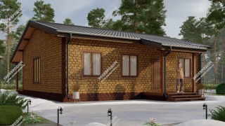 Домокомплект 133,2 м² в СНТ «Фиалка» из СИП панелей | фото, отзывы, цена