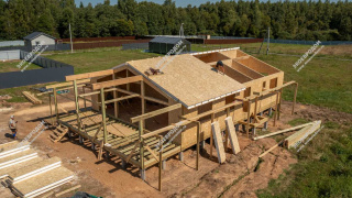 Дом в СНТ Красный Стан одноэтажный 170,3 м² из СИП панелей | фото, отзывы, цена