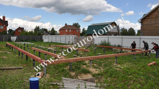 Фотографии строительства дома из СИП панелей в городском округе Кашира Московской области, деревня Горки из СИП панелей | фото, отзывы, цена