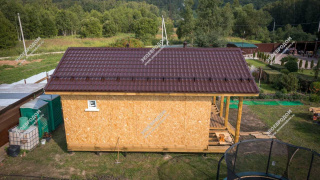 Дом в деревне Бухторма одноэтажный 52,5 м² из СИП панелей | фото, отзывы, цена