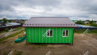 Дом в квартале 30390 одноэтажный 100 м² из СИП панелей | фото, отзывы, цена
