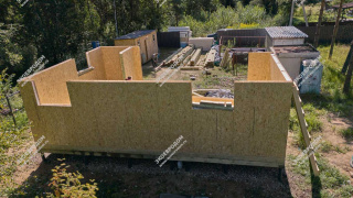 Дом в СНТ Энергия-1 одноэтажный 69,5 м² из СИП панелей | фото, отзывы, цена