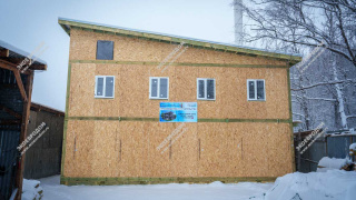 Дом в поселении Воскресенское двухэтажный 288 м² из СИП панелей | фото, отзывы, цена