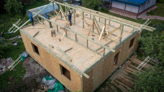 Дом в СНТ Дружба одноэтажный 100 м² из СИП панелей | фото, отзывы, цена