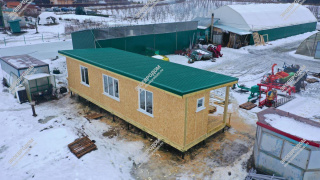 Дом в деревне Ильинское одноэтажный 51,0 м² из СИП панелей | фото, отзывы, цена
