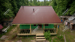 Дом в деревне Большая Ильинка одноэтажный 100 м² из СИП панелей | фото, отзывы, цена