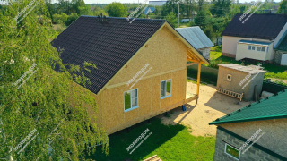 Дом в поселке Шувое одноэтажный 120,0 м² из СИП панелей | фото, отзывы, цена