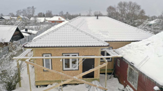 Дом в городе Егорьевск одноэтажный 129.7 м² из СИП панелей | фото, отзывы, цена