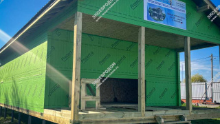 Дом в деревне Иноземка одноэтажный 97,3 м² из СИП панелей | фото, отзывы, цена