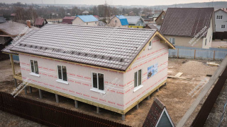Дом в ТСН Малиновка одноэтажный 113,5 м² из СИП панелей | фото, отзывы, цена