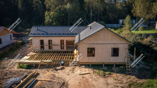 Дом в СНТ Земля 2.0 одноэтажный 209,8 м² из СИП панелей | фото, отзывы, цена