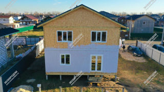 Дом в СНТ Форвард двухэтажный 189 м² из СИП панелей | фото, отзывы, цена