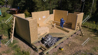 Дом в СНТ Энергия-1 одноэтажный 69,5 м² из СИП панелей | фото, отзывы, цена
