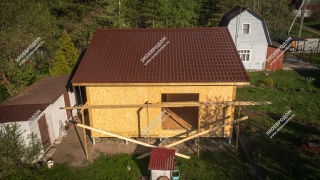 Дом в СНТ Боярское-2 одноэтажный 80 м² из СИП панелей | фото, отзывы, цена