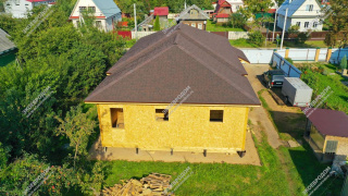 Дом в городе Талдом одноэтажный 156,1 м² из СИП панелей | фото, отзывы, цена