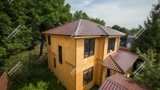 Дом в поселении Филимонковское двухэтажный 275,9 м² из СИП панелей | фото, отзывы, цена