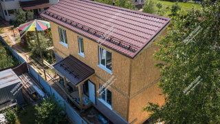 Дом в деревне Беляниново двухэтажный 104,6 м² из СИП панелей | фото, отзывы, цена