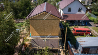 Дом в деревне Беляниново двухэтажный 104,6 м² из СИП панелей | фото, отзывы, цена