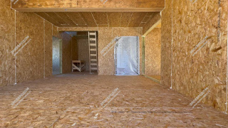 Дом в деревне Долгино двухэтажный 246,7 м² из СИП панелей | фото, отзывы, цена