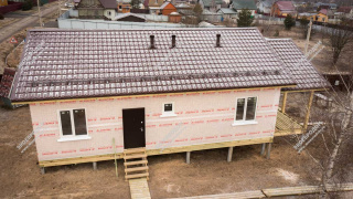 Дом в ТСН Малиновка одноэтажный 113,5 м² из СИП панелей | фото, отзывы, цена