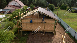 Дом в деревне Панино одноэтажный 81 м² из СИП панелей | фото, отзывы, цена