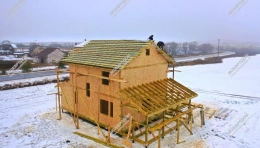 Дом в поселке Сельхозтехника двухэтажный 163,7 м² из СИП панелей | фото, отзывы, цена