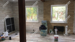 Дом в Щербинке одноэтажный 120,9 м² из СИП панелей | фото, отзывы, цена