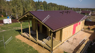 Дом в КП Велиборы одноэтажный 148 м² из СИП панелей | фото, отзывы, цена