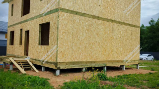 Дом в деревне Бужарово двухэтажный 200,9 м² из СИП панелей | фото, отзывы, цена