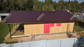 Дом в КП Велиборы одноэтажный 148 м² из СИП панелей | фото, отзывы, цена