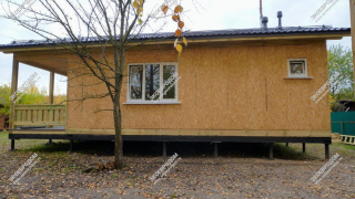Дом в СНТ Кириловка одноэтажный 103,5 м² из СИП панелей | фото, отзывы, цена