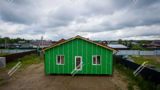 Дом в квартале 30390 одноэтажный 100 м² из СИП панелей | фото, отзывы, цена