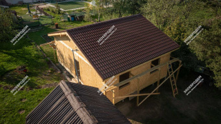Дом в СНТ Боярское-2 одноэтажный 80 м² из СИП панелей | фото, отзывы, цена