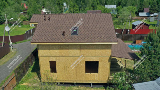 Дом в СНТ Солнечное двухэтажный 184,3 м² из СИП панелей | фото, отзывы, цена
