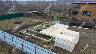 Дом в деревне Заболотье с мансардным этажом 148,7 м2 из СИП панелей | фото, отзывы, цена