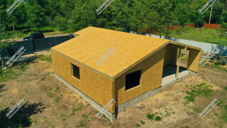 Дом в селе Филипповское одноэтажный 128,6 м² из СИП панелей | фото, отзывы, цена