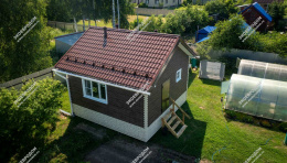 Дом в городе Павловский Посад одноэтажный 36 м² из СИП панелей | фото, отзывы, цена
