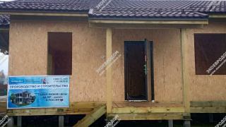 Дом в селе Петровское одноэтажный 114,5 м² из СИП панелей | фото, отзывы, цена