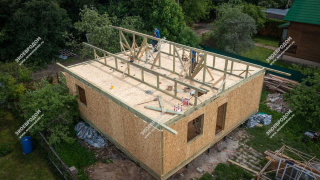 Дом в СНТ Дружба одноэтажный 100 м² из СИП панелей | фото, отзывы, цена