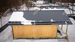 Дом в деревне Долгое Лёдово одноэтажный 86,3 м² из СИП панелей | фото, отзывы, цена