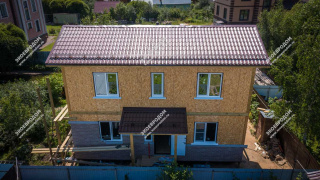 Дом в деревне Беляниново двухэтажный 104,6 м² из СИП панелей | фото, отзывы, цена