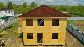Дом в селе Карпово двухэтажный 161,5 м² из СИП панелей | фото, отзывы, цена
